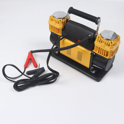 160L/Min luchtstroom Autobandenopblazer Dubbelcilinder DC12V 150PSI Elektrische luchtpomp