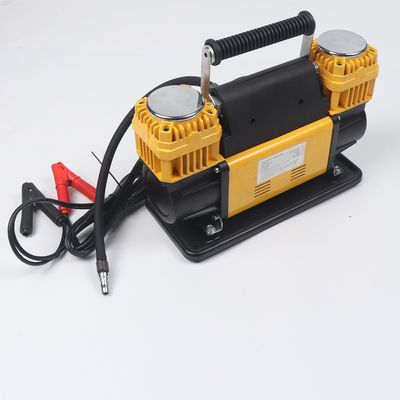 160L/Min luchtstroom Autobandenopblazer Dubbelcilinder DC12V 150PSI Elektrische luchtpomp