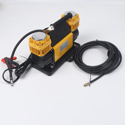 160L/Min luchtstroom Autobandenopblazer Dubbelcilinder DC12V 150PSI Elektrische luchtpomp